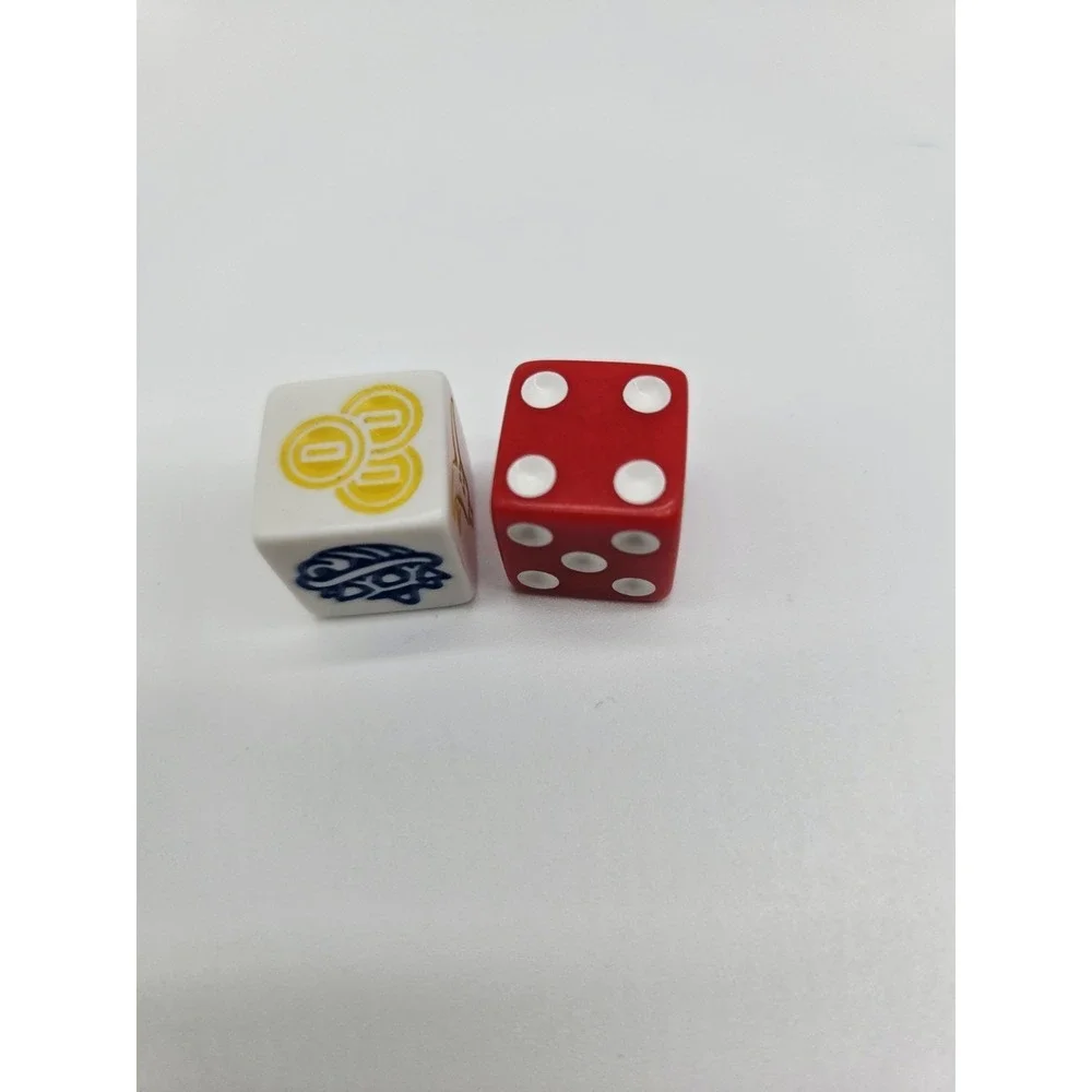 Mario Kart Monopoly Replacement Dice Token‎ PIECE Collector Shell Part